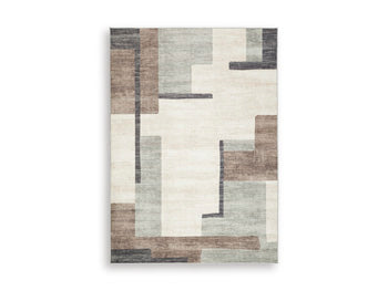 Larkport Washable Area Rug - Woo Town Furniture (Worcester,MA)