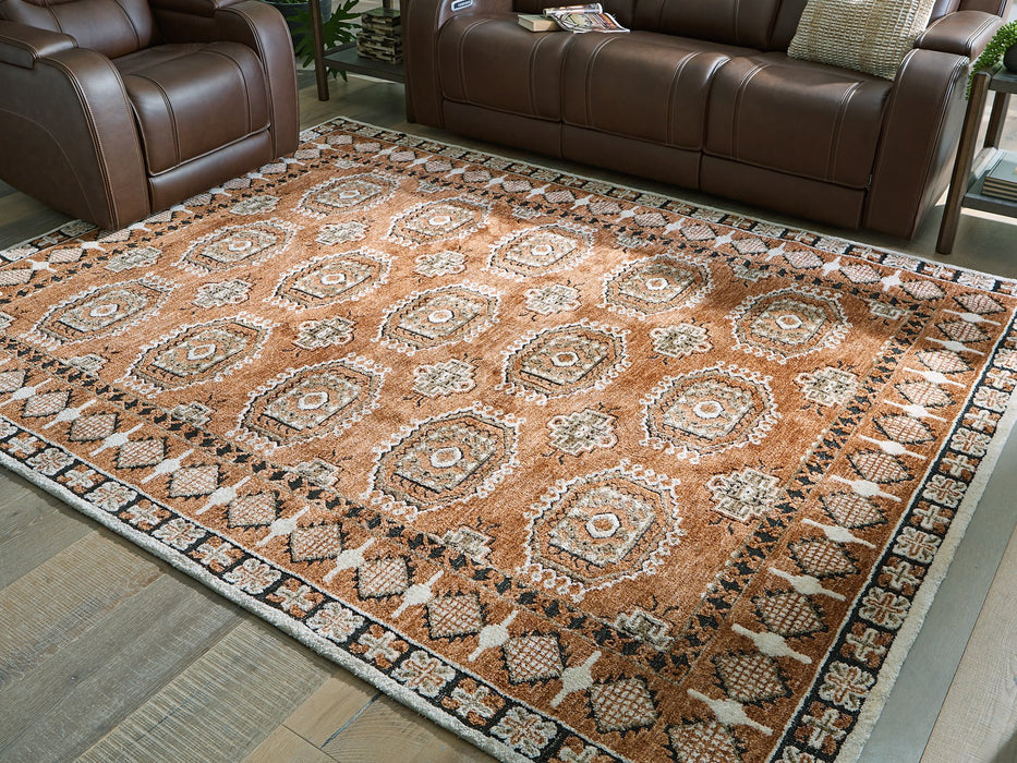 Qaabiz Area Rug - Woo Town Furniture (Worcester,MA)