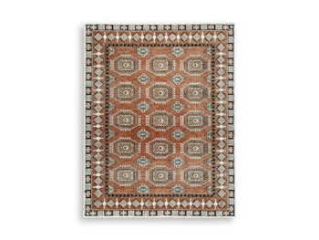 Qaabiz Area Rug - Woo Town Furniture (Worcester,MA)