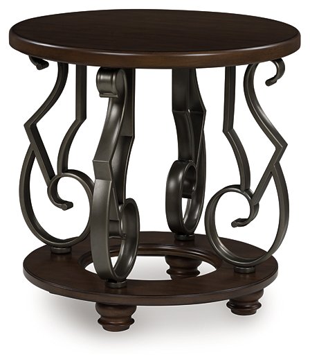 Frallyn End Table - Woo Town Furniture (Worcester,MA)