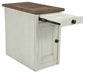 Bolanburg Chairside End Table with USB Ports & Outlets - Woo Town Furniture (Worcester,MA)