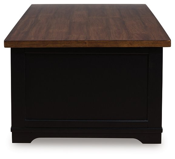 Wildenauer Lift-Top Coffee Table - Woo Town Furniture (Worcester,MA)