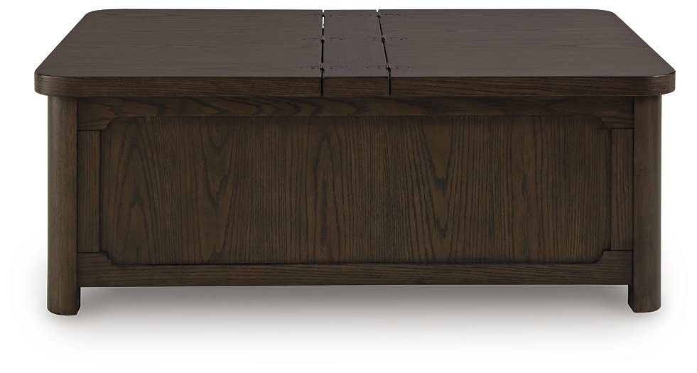 Breckington Coffee Table With Storage - Woo Town Furniture (Worcester,MA)