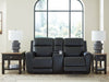 5Z-Relaxation Power Reclining Loveseat with Console - Woo Town Furniture (Worcester,MA)