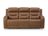 Knightington Power Reclining Sofa with Audio Seating - Woo Town Furniture (Worcester,MA)