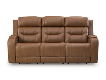 Knightington Power Reclining Sofa with Audio Seating - Woo Town Furniture (Worcester,MA)