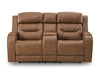 Knightington Power Reclining Loveseat with Audio Seating - Woo Town Furniture (Worcester,MA)