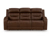 Knightington Power Reclining Sofa with Audio Seating - Woo Town Furniture (Worcester,MA)