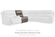 Bleckley Power Reclining Sectional - Woo Town Furniture (Worcester,MA)