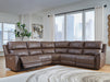 Bleckley Power Reclining Sectional - Woo Town Furniture (Worcester,MA)