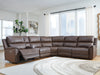 Bleckley Power Reclining Sectional - Woo Town Furniture (Worcester,MA)