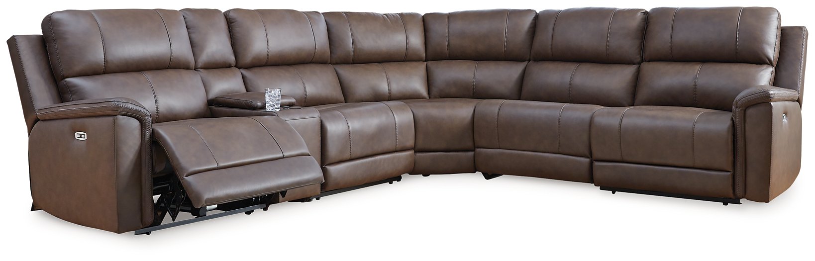 Bleckley Power Reclining Sectional - Woo Town Furniture (Worcester,MA)