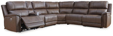 Bleckley Power Reclining Sectional - Woo Town Furniture (Worcester,MA)
