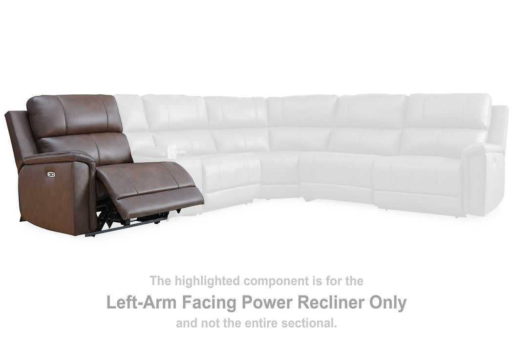 Bleckley Power Reclining Sectional - Woo Town Furniture (Worcester,MA)