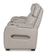 Boyington Power Reclining Loveseat with Console - Woo Town Furniture (Worcester,MA)