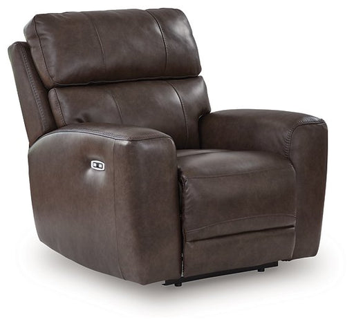 Crossplex Power Recliner - Woo Town Furniture (Worcester,MA)