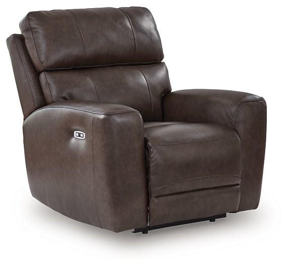 Crossplex Power Recliner - Woo Town Furniture (Worcester,MA)