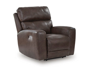 Crossplex Power Recliner - Woo Town Furniture (Worcester,MA)