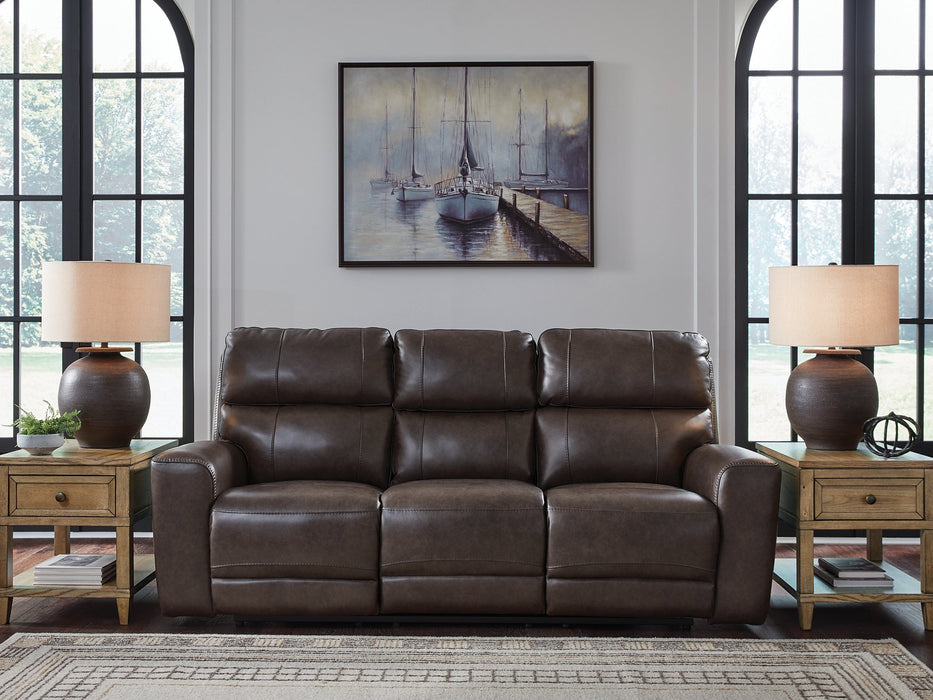 Crossplex Power Reclining Sofa - Woo Town Furniture (Worcester,MA)