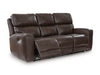 Crossplex Power Reclining Sofa - Woo Town Furniture (Worcester,MA)