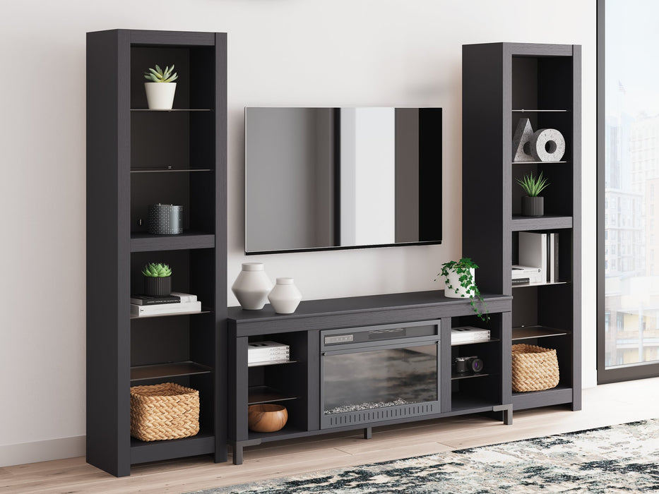 Cayberry Entertainment Center with Electric Fireplace - Woo Town Furniture (Worcester,MA)