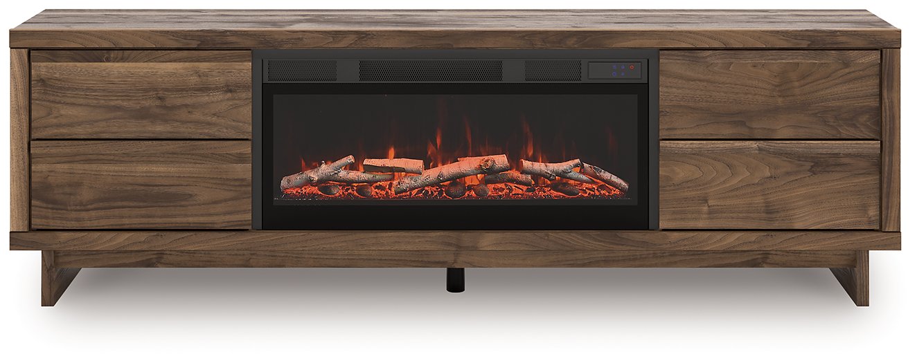 Zadilyn 72" TV Stand with Electric Fireplace - Woo Town Furniture (Worcester,MA)