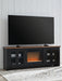 Wildenauer 76" TV Stand with Electric Fireplace - Woo Town Furniture (Worcester,MA)