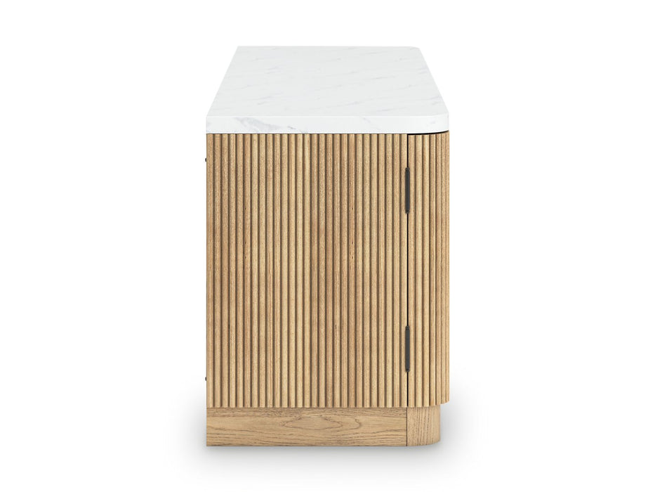 Camdill 80" TV Stand with Electric Fireplace - Woo Town Furniture (Worcester,MA)