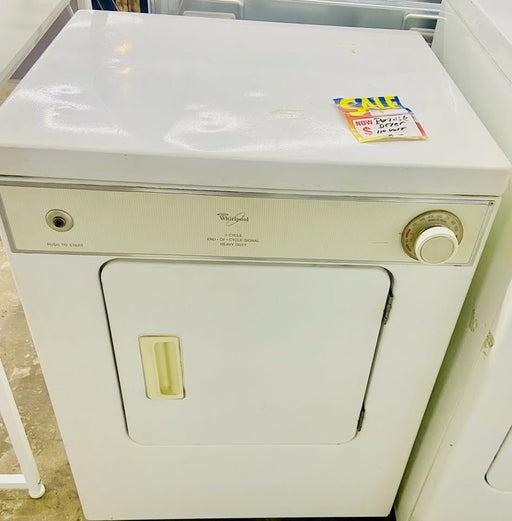 Used Dryer- Whirlpool Apartment size - Woo Town Furniture (Worcester,MA)