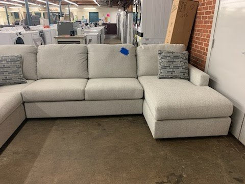 Large Gray Ashley Sectional