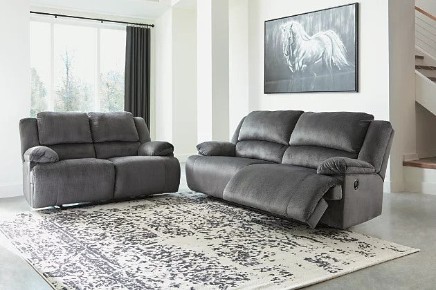 (2) Piece Set Reclining Couch & Love Seat